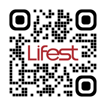 QR code for the Lifest app on the App Store